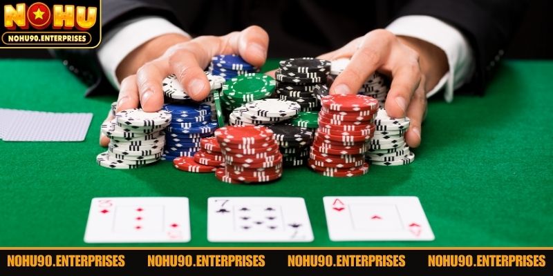 Các lá bài chia giúp nâng điểm số của bạn khi tố